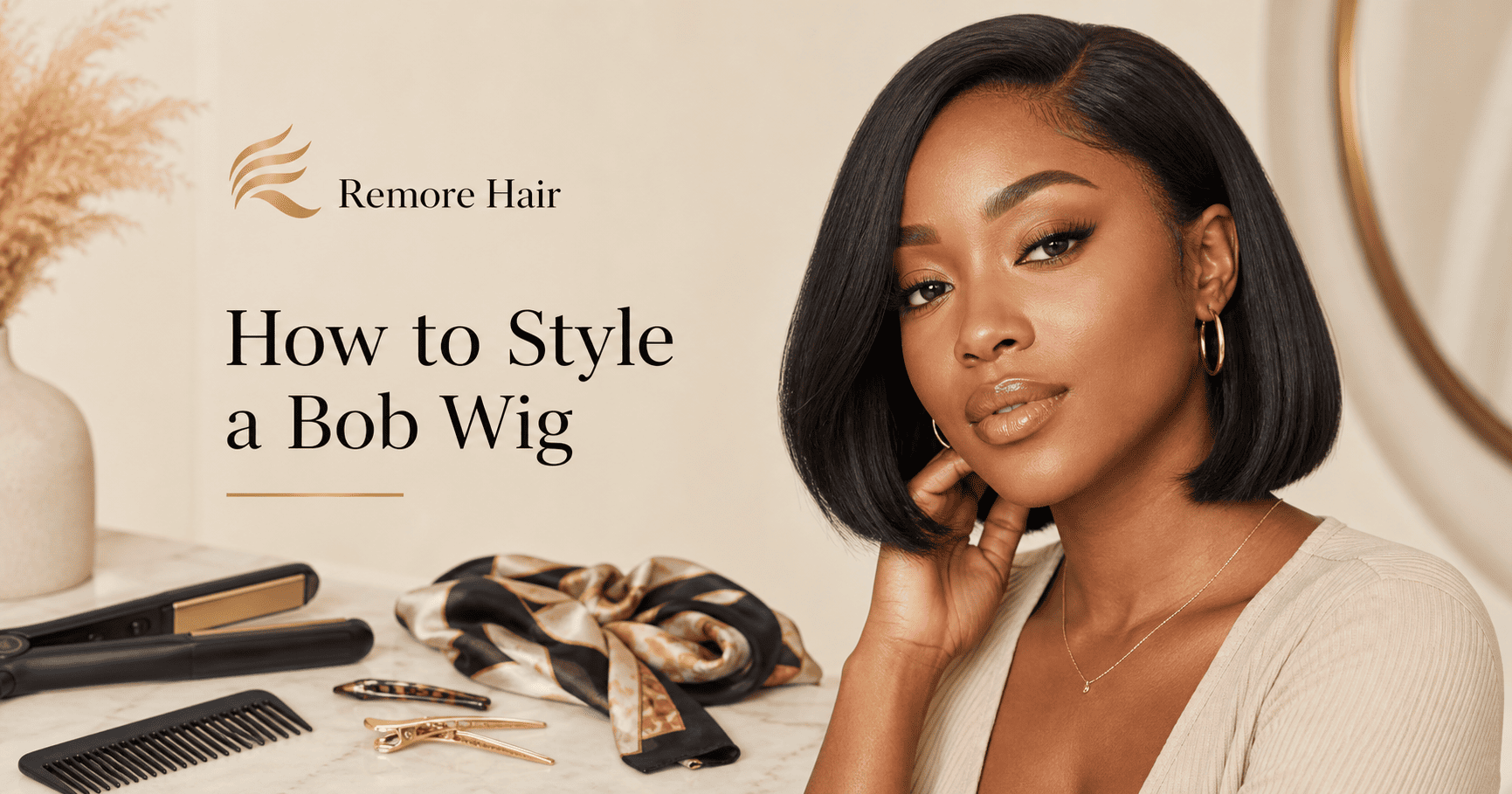 how to style a bob wig in South Africa