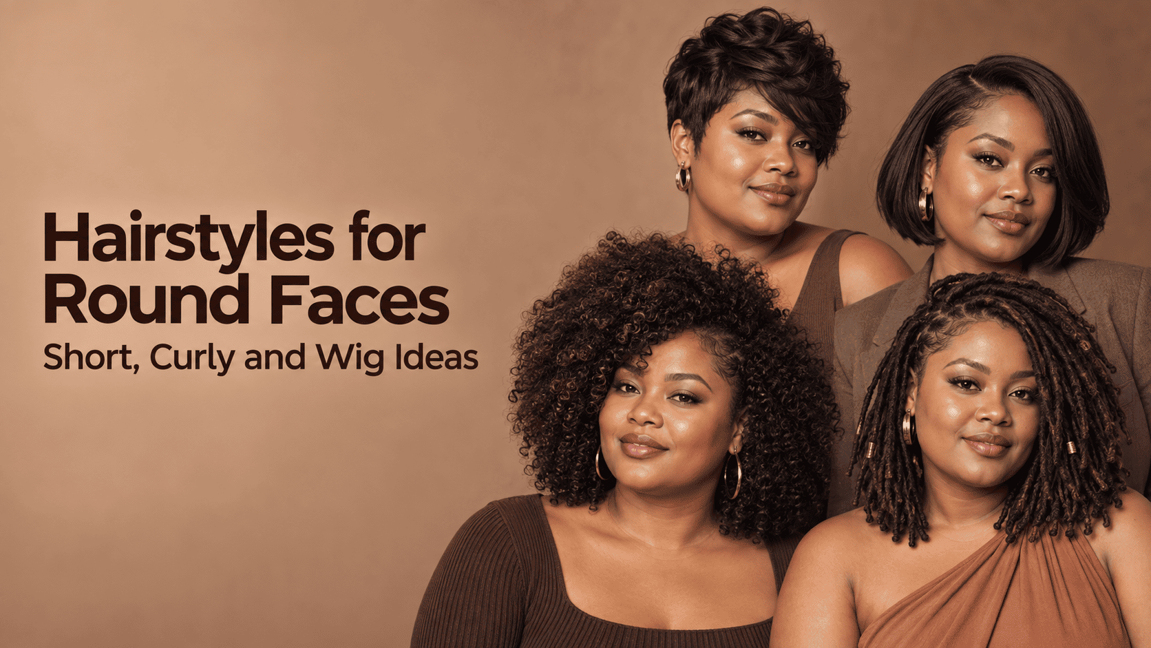 20 Hairstyles for Round Faces