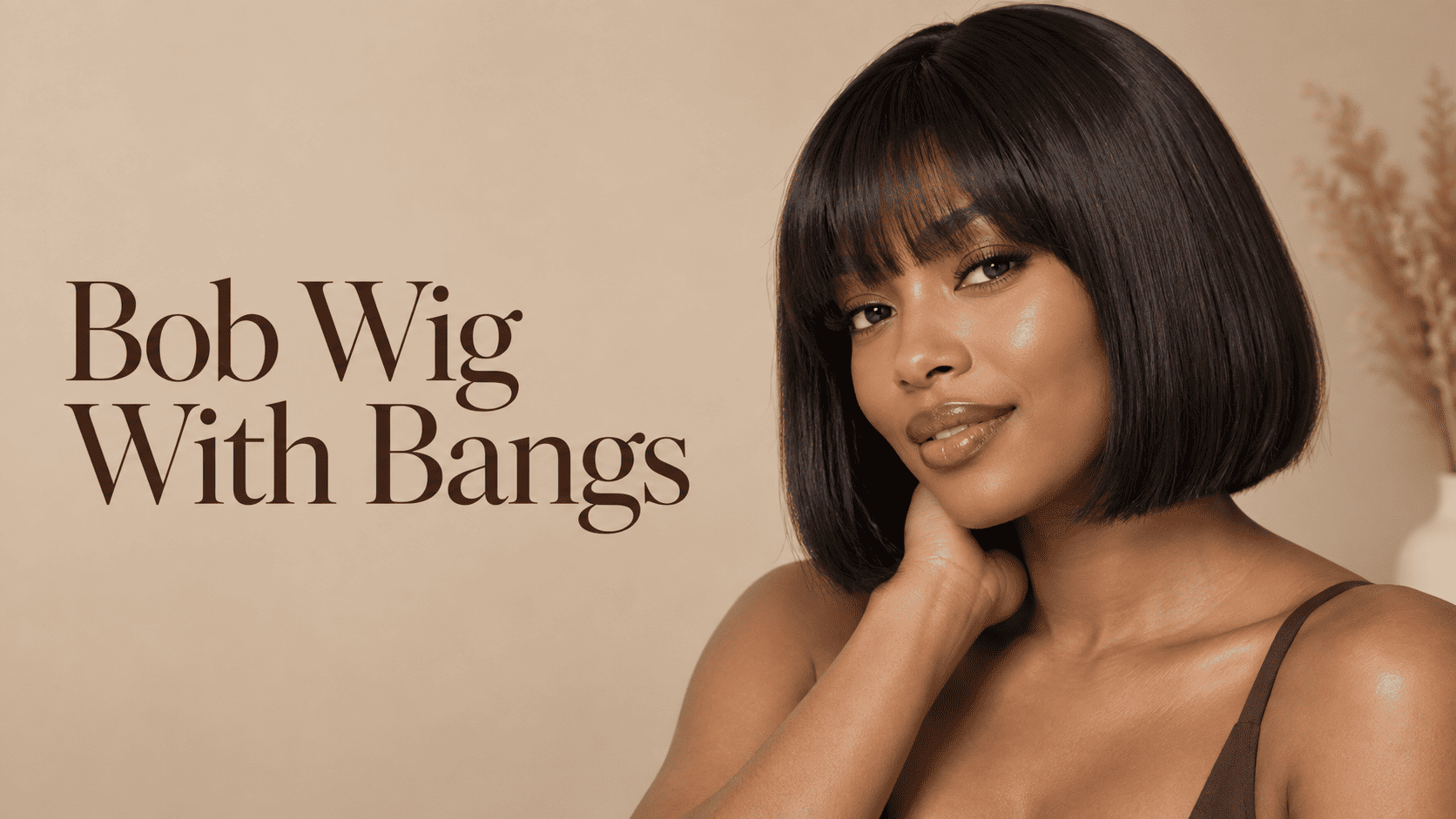  Bob Wig With Bangs
