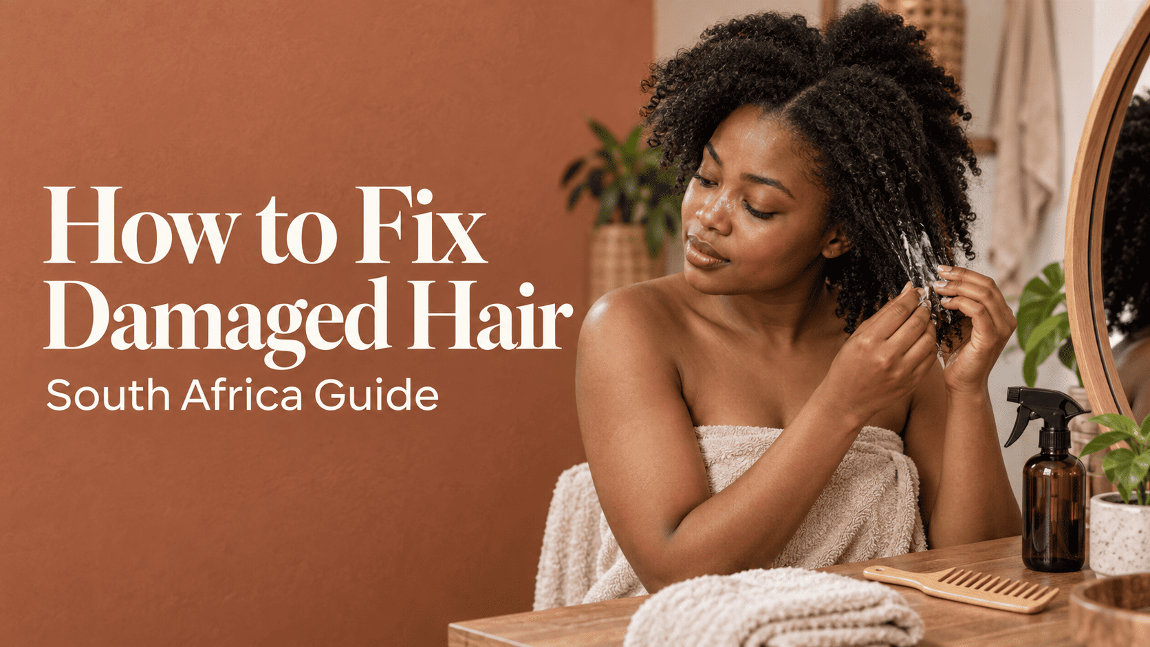 How to Fix Damaged Hair in South Africa: A 30-Day Repair Plan [2026 Ul