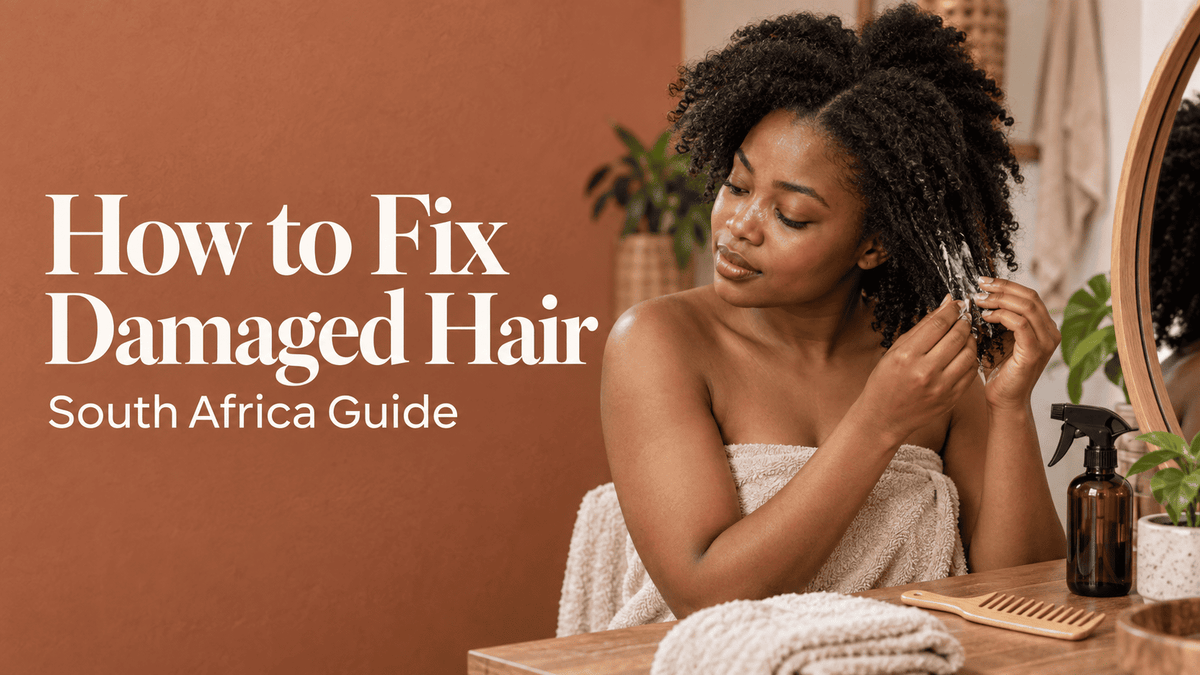 How to Fix Damaged Hair in South Africa: A 30-Day Repair Plan [2026 Ul