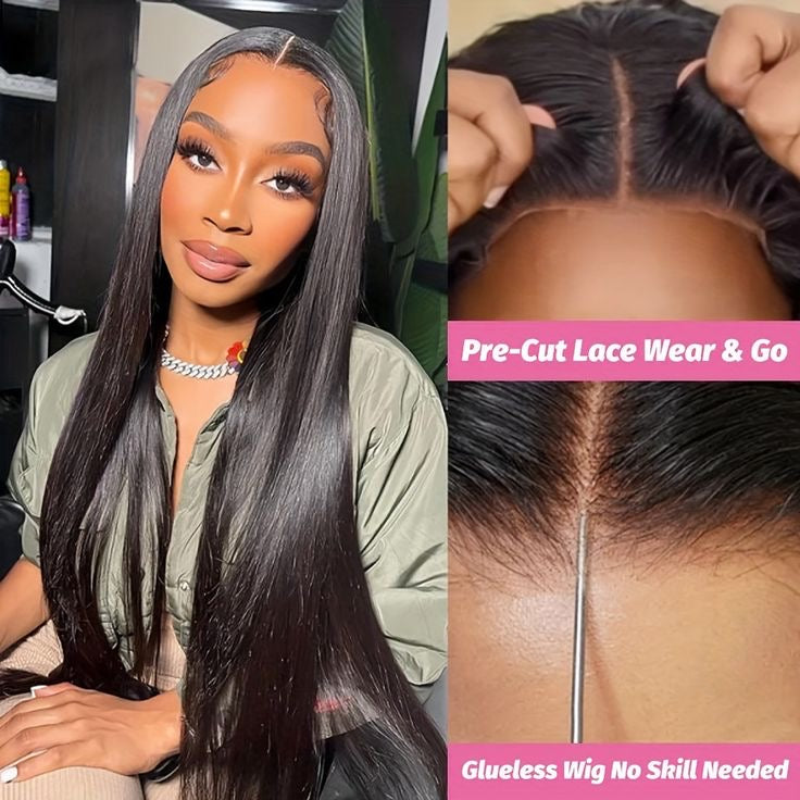 Glue-less Wear And Go Weave