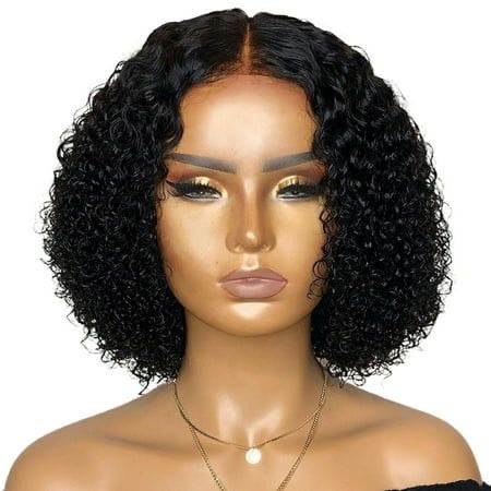 Full Frontal Jerry Curly Bob Wigs Remorehair