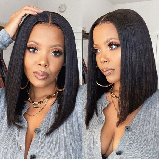Vietnam 2 X 6 Lace Closure Wear And Go Super Drawn Bob Remorehair
