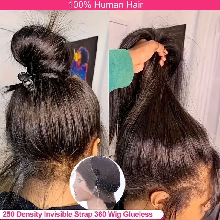Water Curly 360 Glue-less HD Lace Front With Invisi Strap Wigs