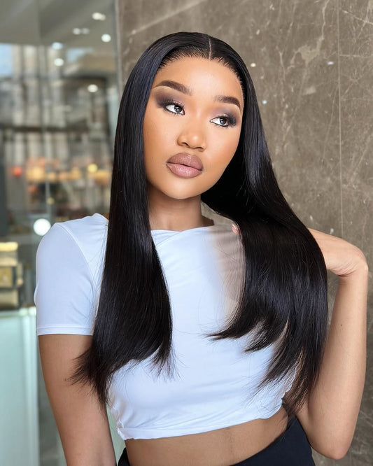 Double Drawn Lace Frontal Straight Wigs Remorehair