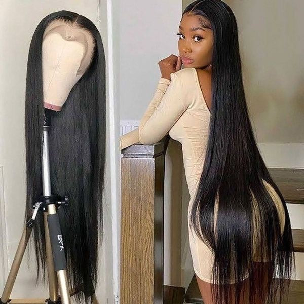 Long Peruvian Frontal Straight Wigs Remorehair