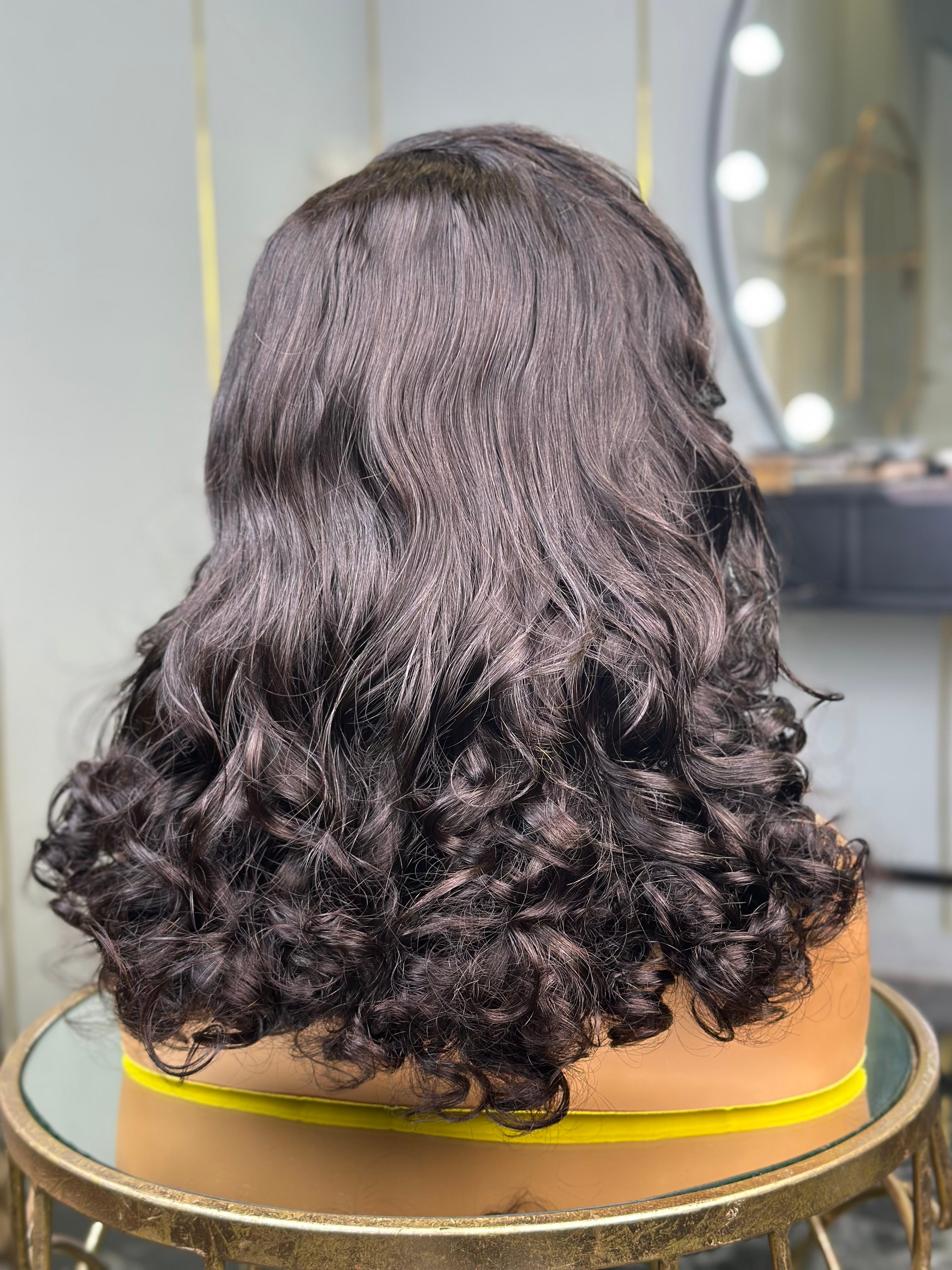 Lace Front Bouncy Loose Weave 18 Inch Wig