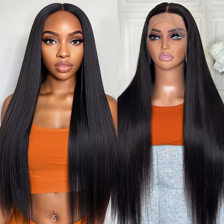 Double Drawn Lace Frontal Straight Wigs Remorehair