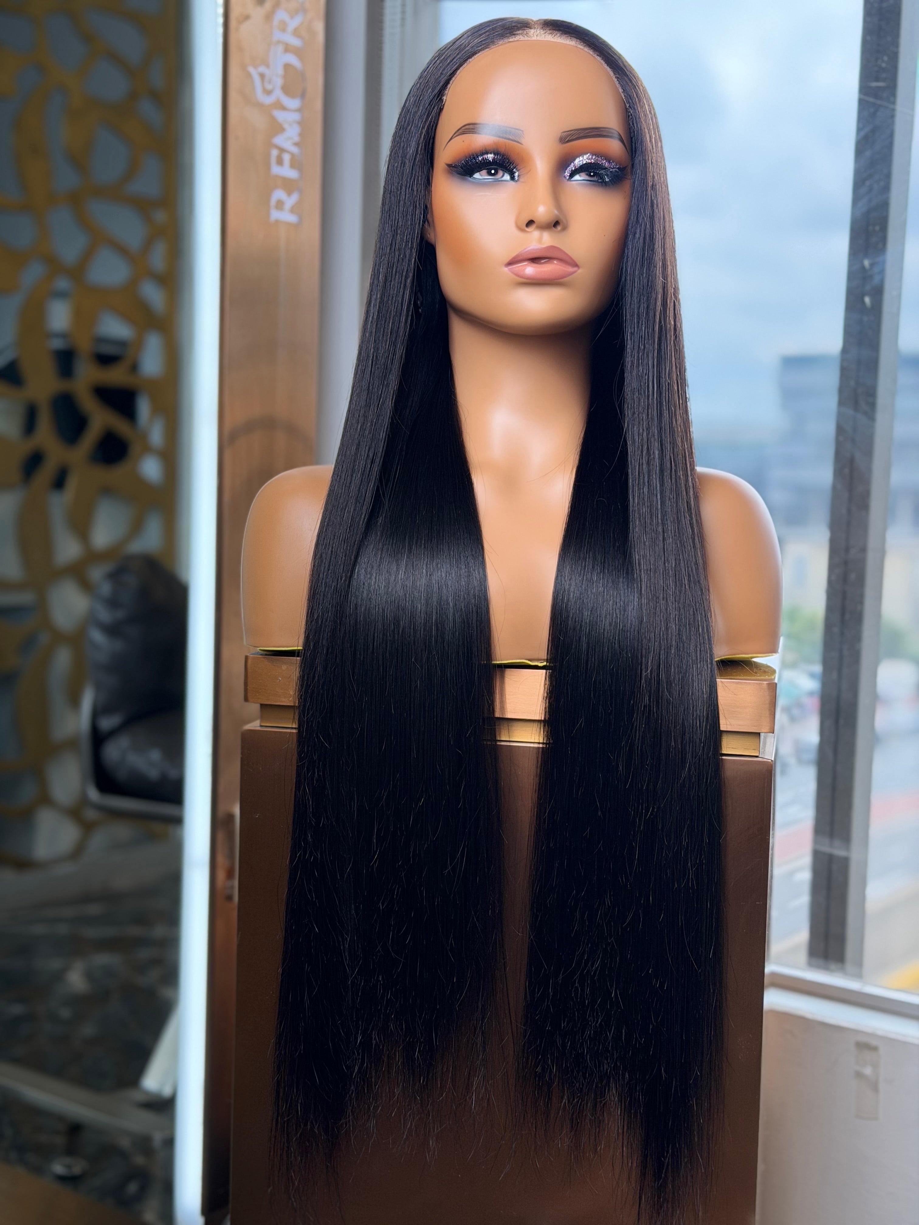 Double Drawn  Glueless 32 inch Wig