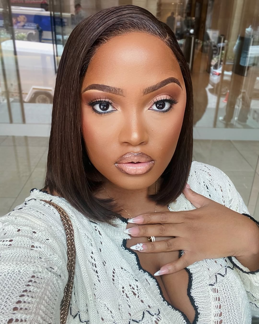 Double Drawn Chocolate Brown Glue-less Bob Wigs