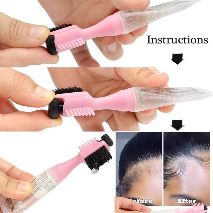 Baby Hair Edge Brush With Gel
