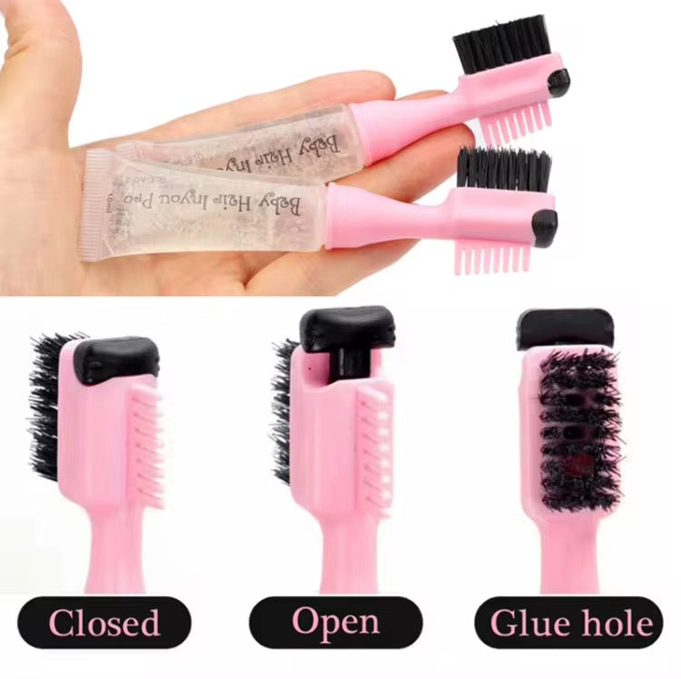 Baby Hair Edge Brush With Gel