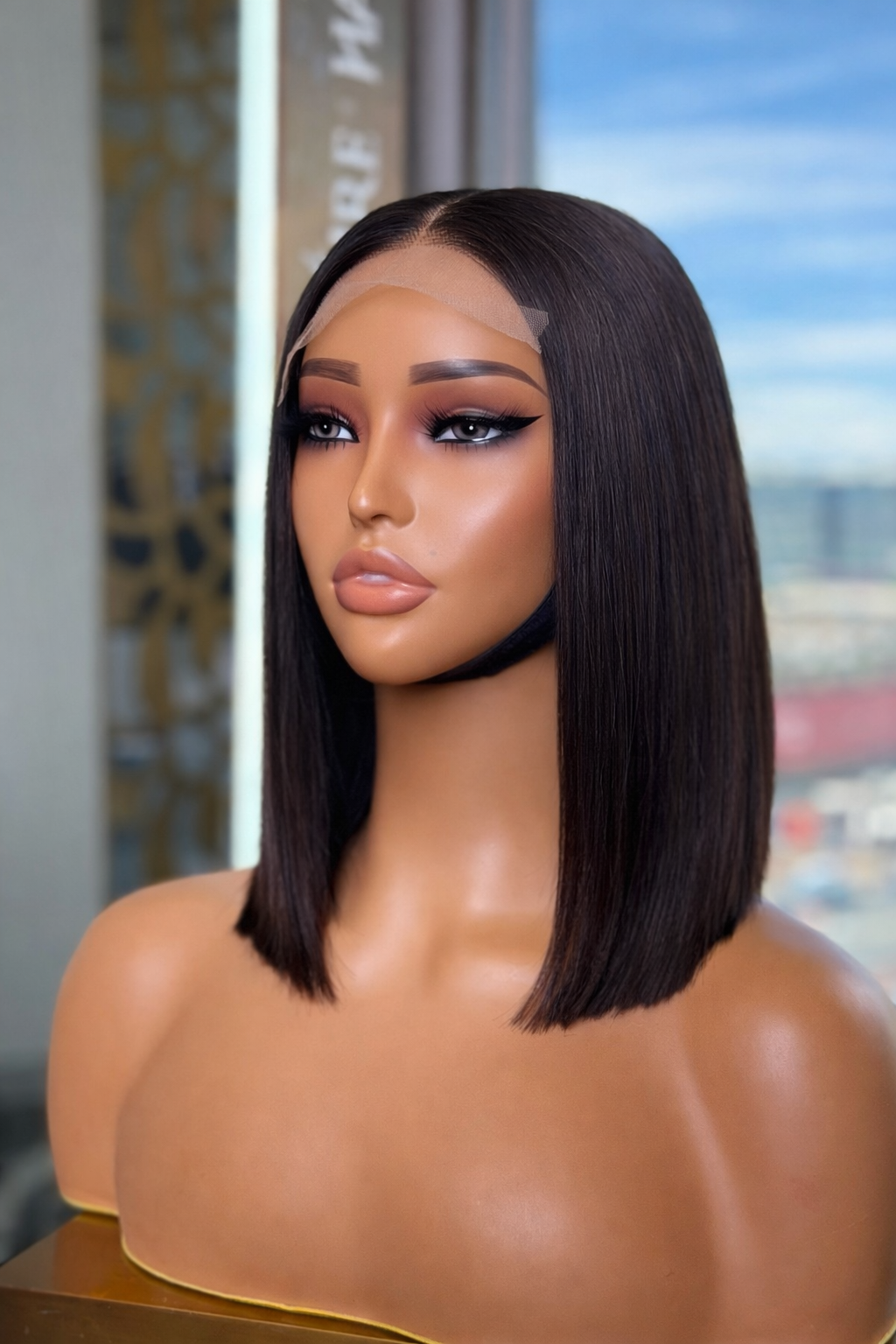 Vietnamese Unprocessed Silky Bone Straight Glueless Wigs