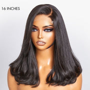 Wear And Go Pre -Bleached Double Drawn Straight 16 - 30 Inch Wigs Remorehair