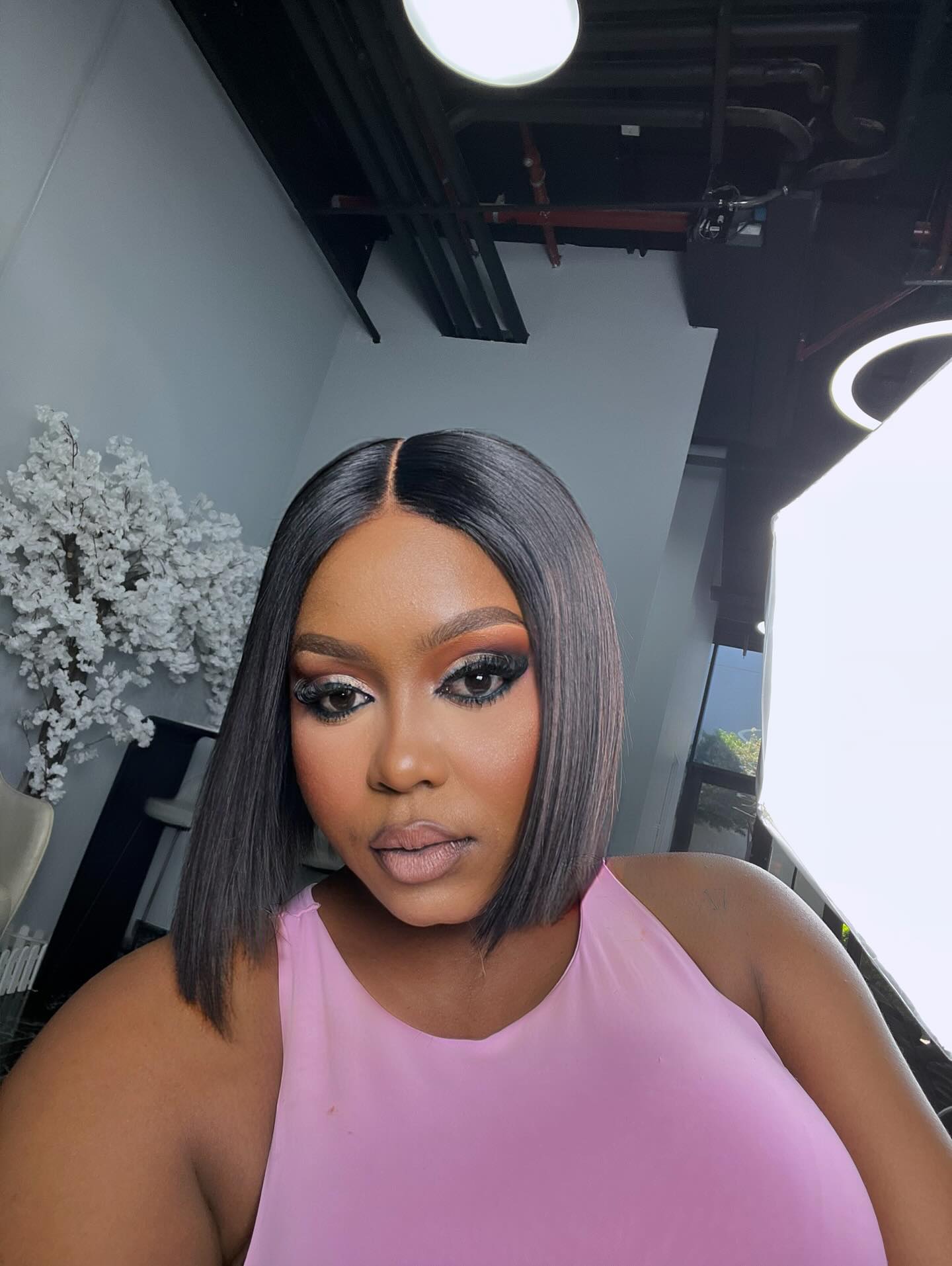Short Blunt Cut Glue-less 8 inch Bob Wig