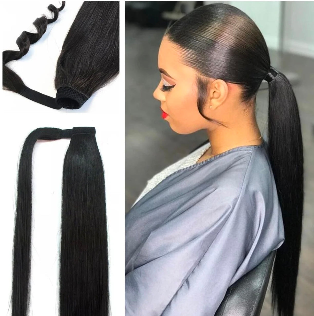 Invisible Sleeve Ponytail Extension Remorehair