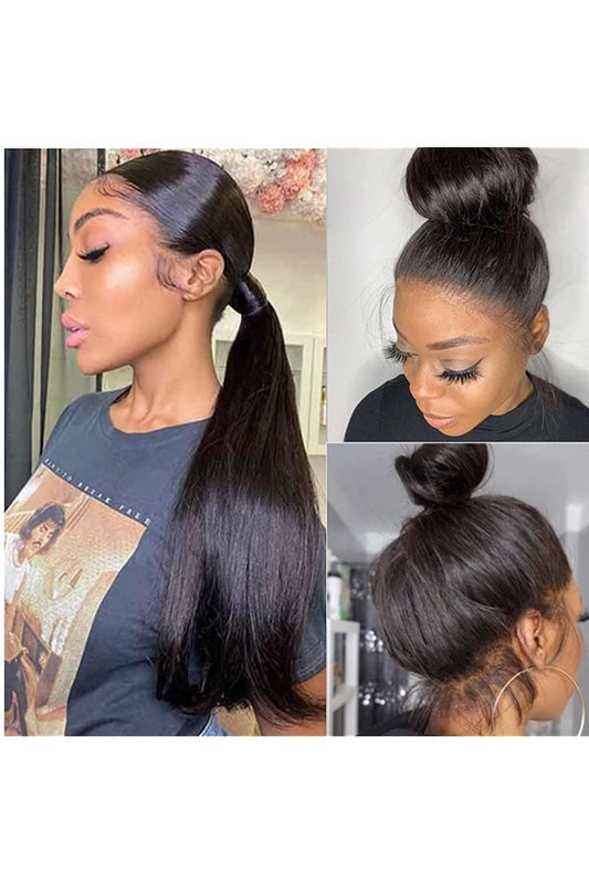 Invisi-String HD 360 Lace Frontal Glueless Straight 22 Inch Wig Remorehair