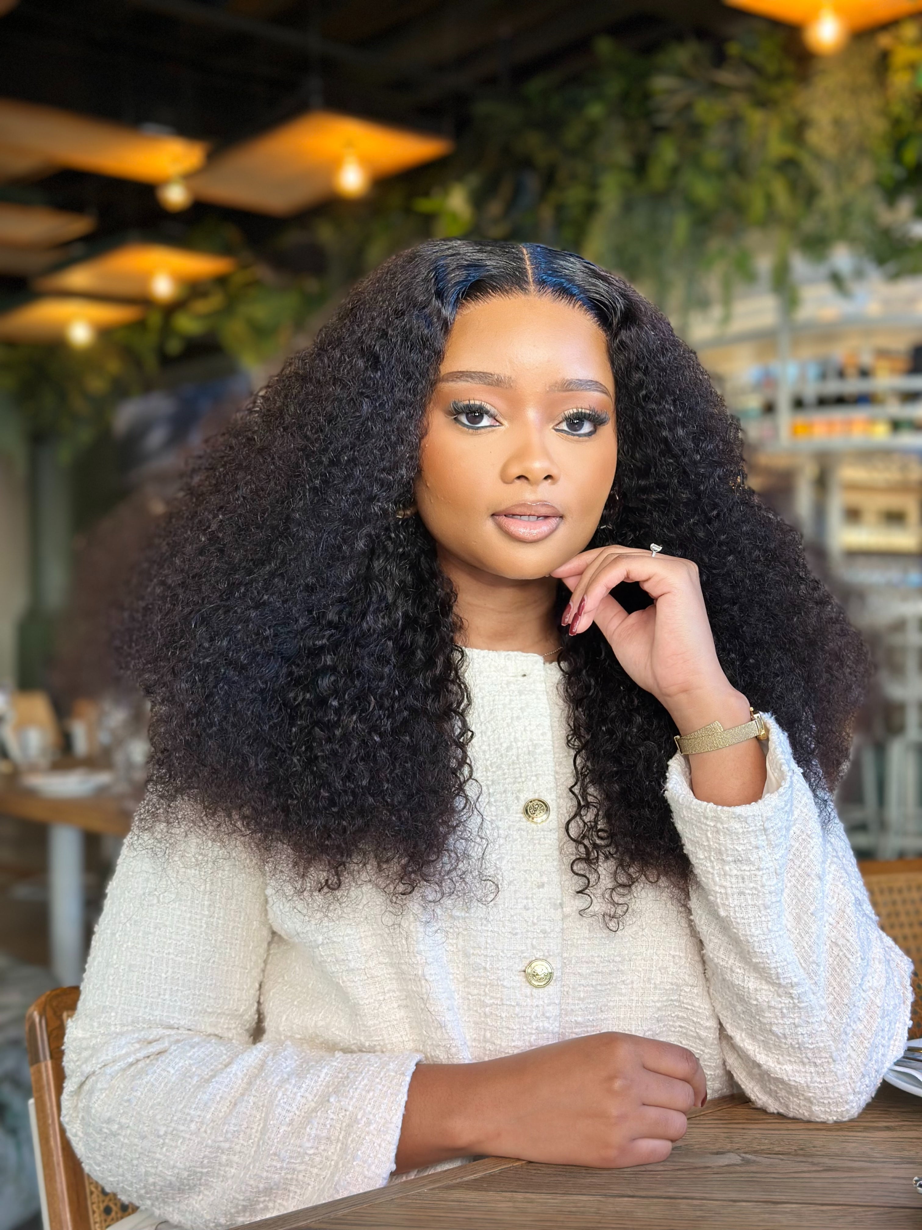 Wear And Go Kinky Curly 22 Inch Wig