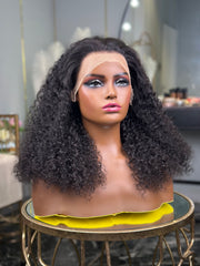 Lace Front Kinky Curly 20 Inch Wig