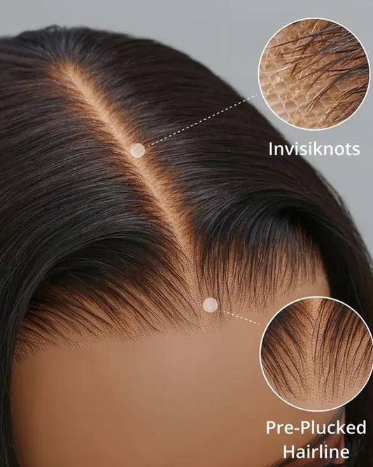 Silky Straight Glueless Pre-bleached 9 X 6 Closure 22 Inch Wig - Remore Hair