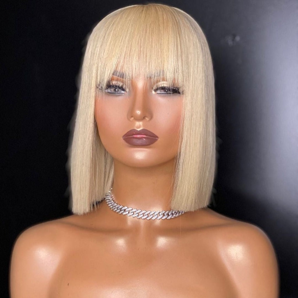 Blonde Fringe BoB Wig Remorehair