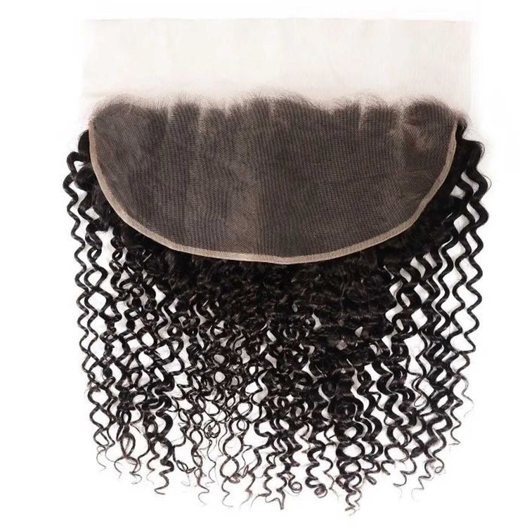 Full Lace Frontal Water Curly Closure Remorehair