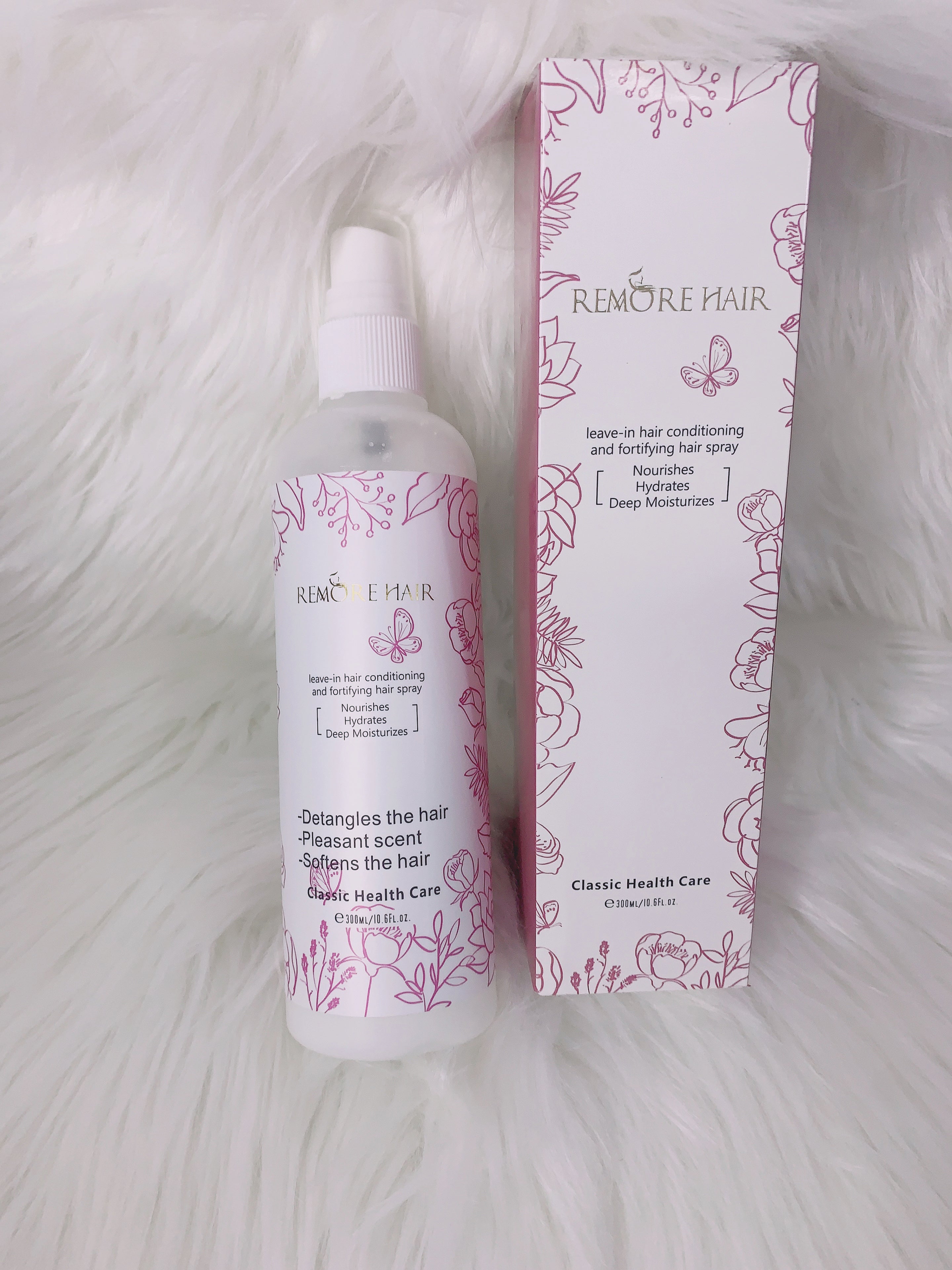 Leave In Conditioner Moisturizer Spray 300ML Remorehair