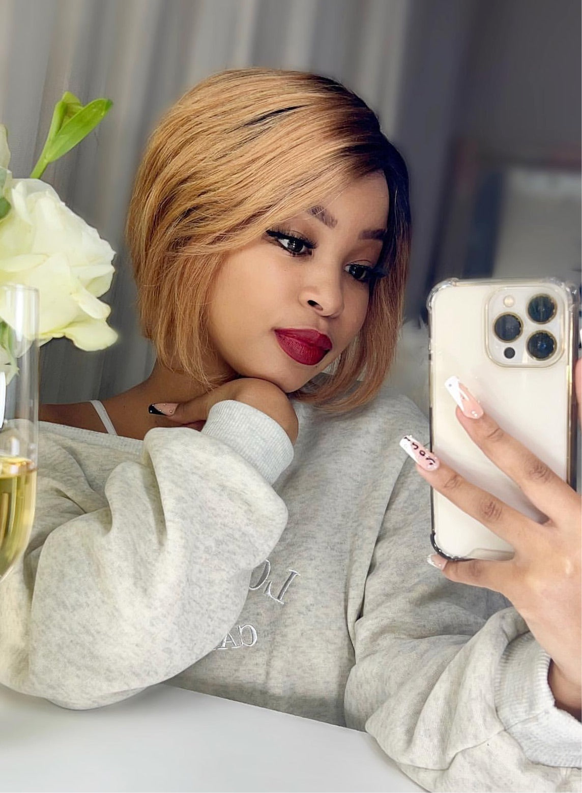 Lace Pixie Wig Remorehair