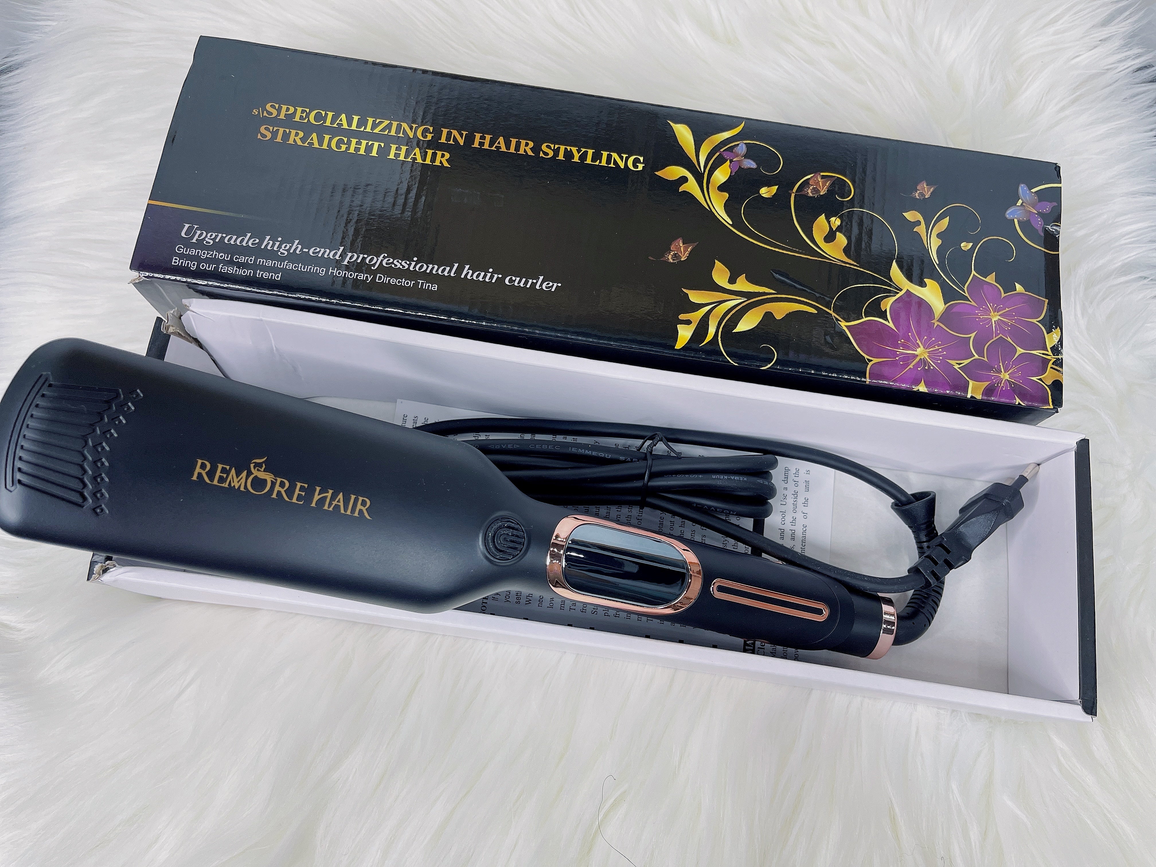 Straightener for Straight Wig Remorehair