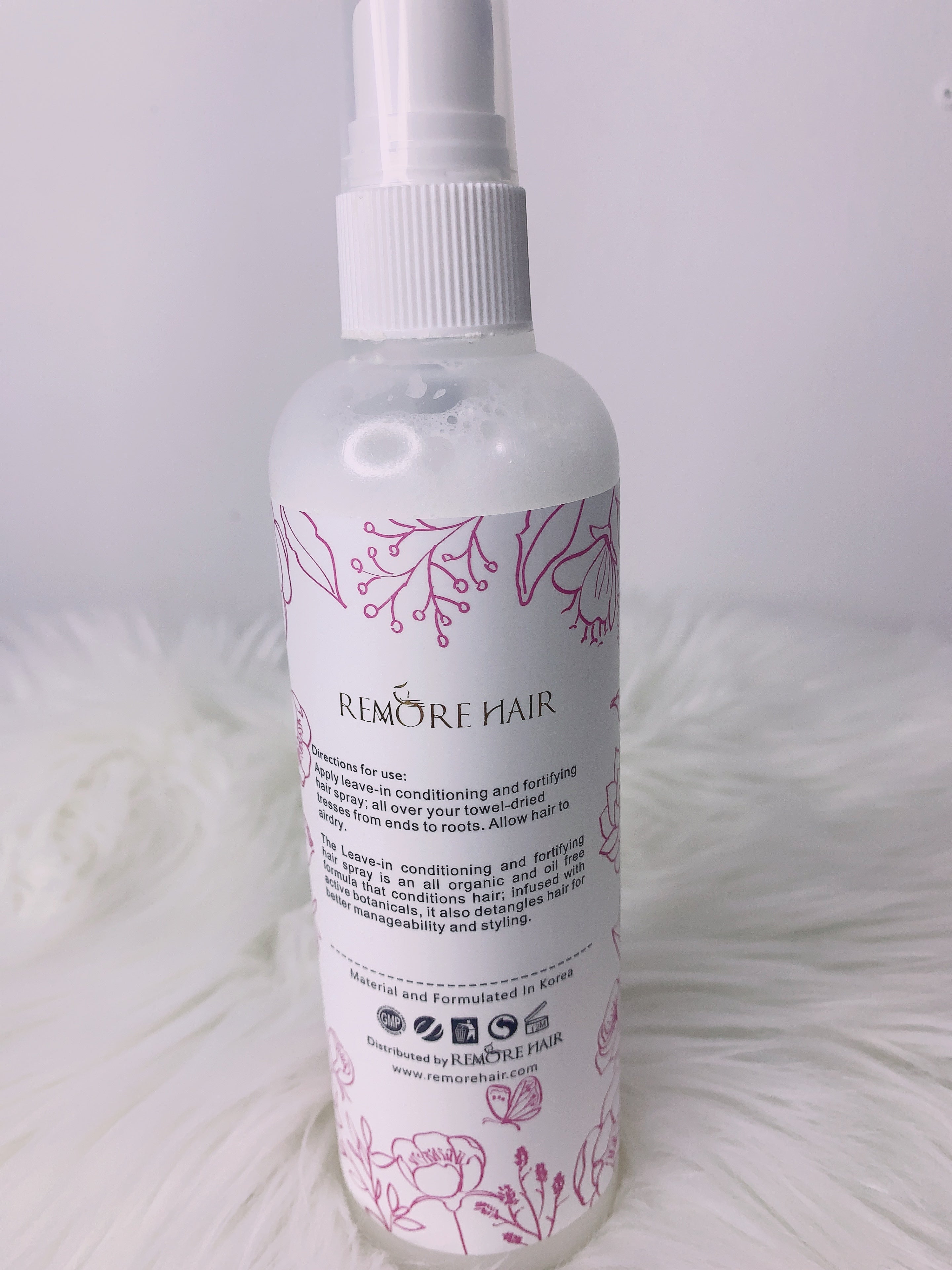 Leave In Conditioner Moisturizer Spray 300ML Remorehair